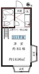 サンリバー宮戸の物件間取画像